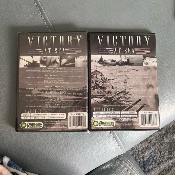 Victory At Sea: Volume 1 And Volume 4 (DVD, Full Screen) NEW Sealed. - Picture 2 of 2
